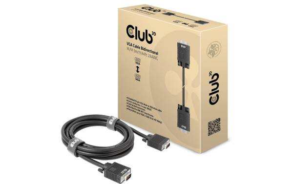 Club 3D Kabel CAC-1703 VGA – VGA, 3 m