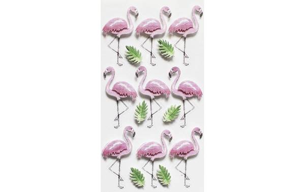Artoz 3D-Sticker Flamingo 1 Blatt