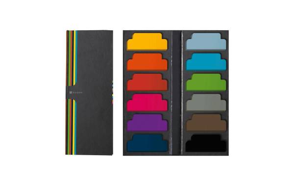 Semikolon Page Marker In 12 Farben 6 x 16 cm