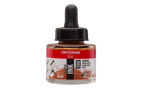 Amsterdam Acryltinte 30 ml, Kupfer