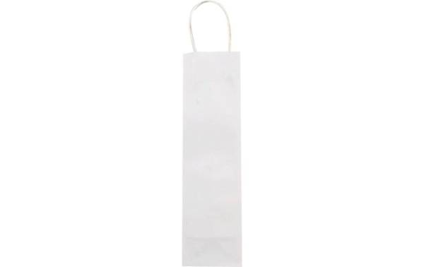 Folia Flaschentasche Weiss 6 Stück, Weiss