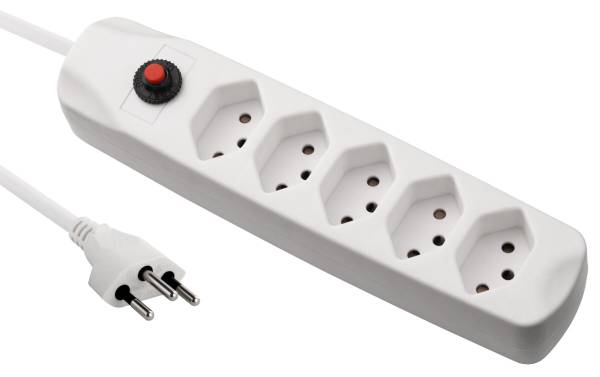 FURBER.power Steckdosenleiste mit Überlastschutz 5x T13