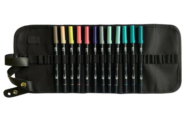 Tombow Fasermaler ABT Dual Brush 12 Stück