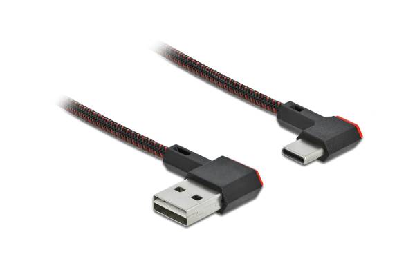 Delock USB 2.0-Kabel EASY USB USB A – USB C 1 m