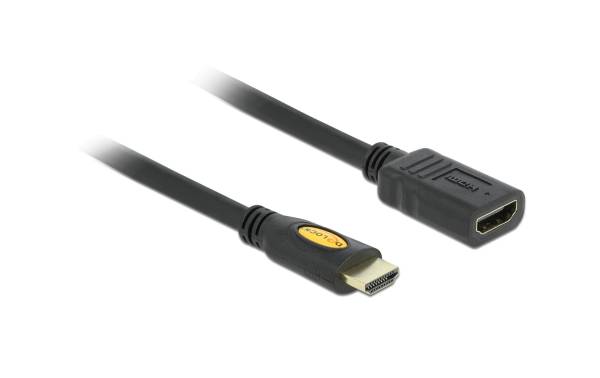 Delock Verlängerungskabel 4K 30Hz HDMI – HDMI, 1 m