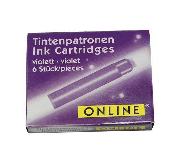 Tintenpatronen Standard Violett 6 Stück ONLINE 17227/12