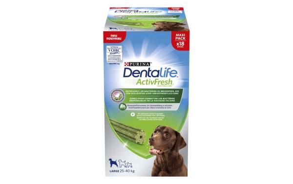 Purina Dentalife Kausnack ActivFresh Large, 18 Sticks