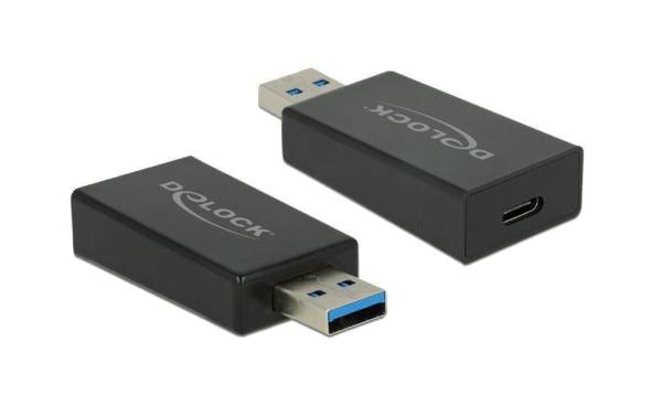 Delock USB 3.1 Adapter USB-A Stecker – USB-C Buchse