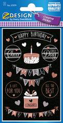 AVERY ZW. Zweckform ZDesign Geschenke-Sticker "Happy Birthday"