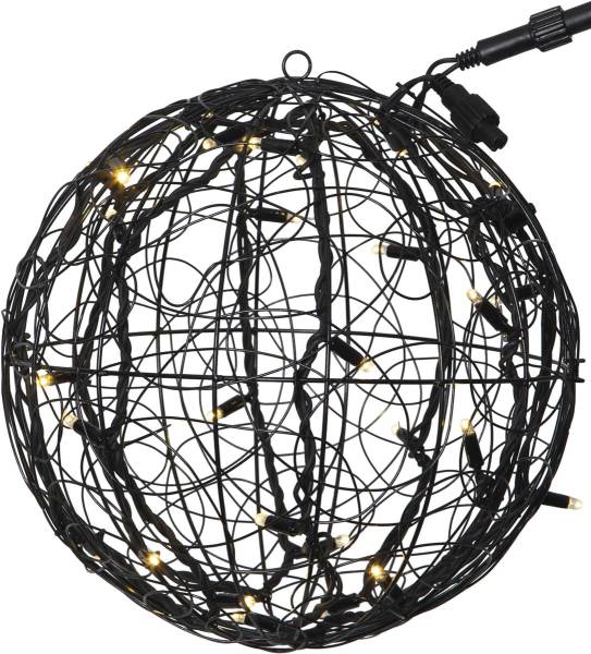 System LED Extra, Trassel-Kugel, 35x35cm