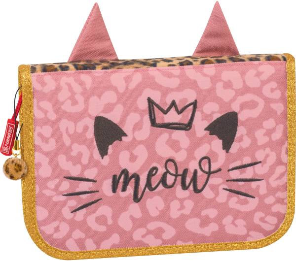 BRUNNEN Federmäppchen Sweet Wild Cat 1049120942 19.5×13.5×3.5cm