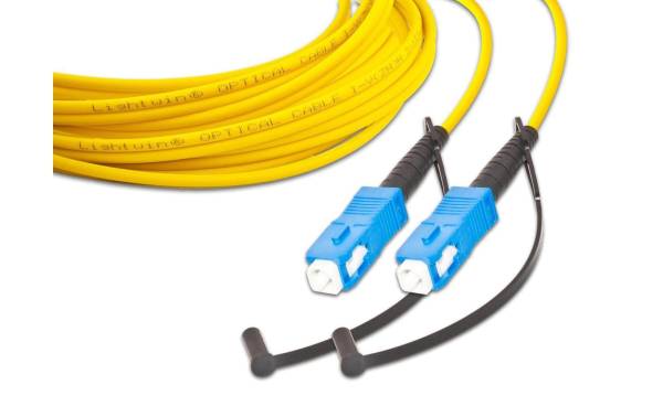 Lightwin LWL-Patchkabel SC-SC, Singlemode, Simplex, 10m