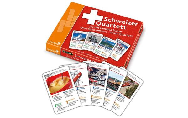 Carta.Media Kartenspiel Schweizer Quartett