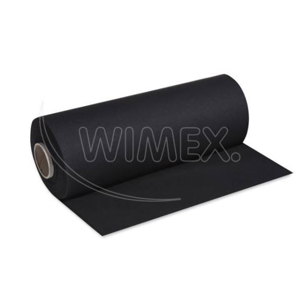 Tischläufer (PAP-Airlaid) PREMIUM schwarz 40cm x 24m – 1 Stück