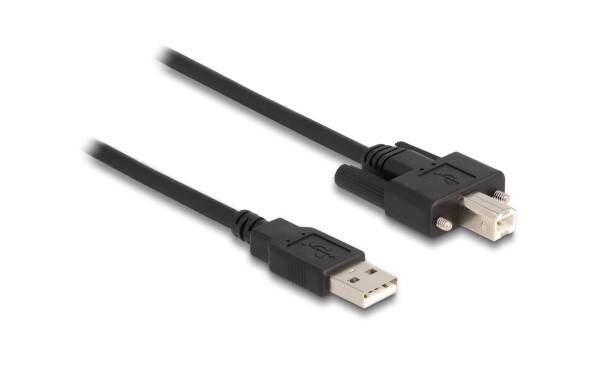 Delock USB 2.0-Kabel USB A – USB B 1 m