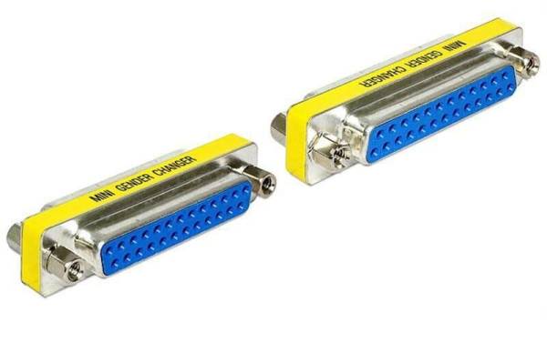 Delock Gender Changer DB25 f – f