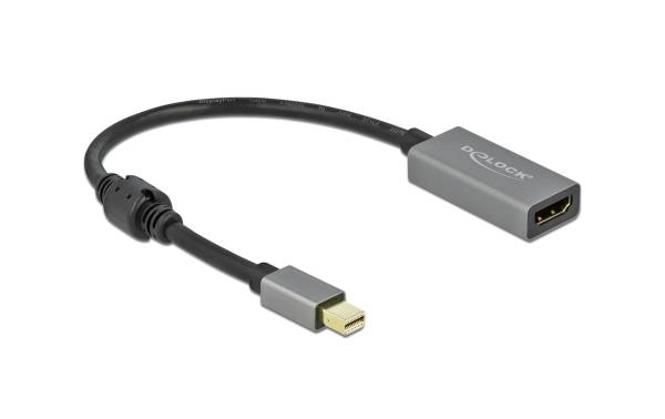 Delock Adapter aktiv, 4K/60Hz, HDR Mini-DisplayPort – HDMI