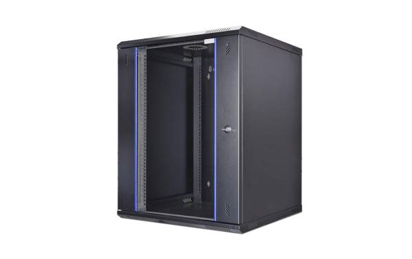 Wirewin Wandschrank 600X450X12U Pro 2nd Gen FP 19 / 12HE / Schwarz