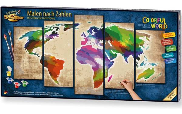 Schipper Malen nach Zahlen Colorful World