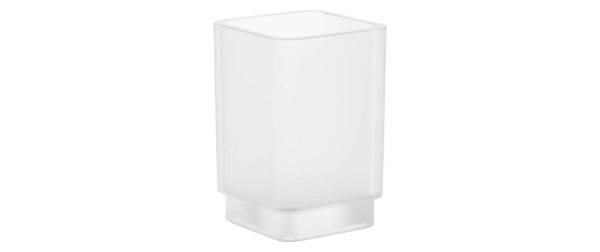 GROHE Zahnputzbecher Selection Cube Weiss matt