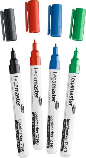 LEGAMASTER Whiteboardmarker TZ140 7-114094-4 4 Stück