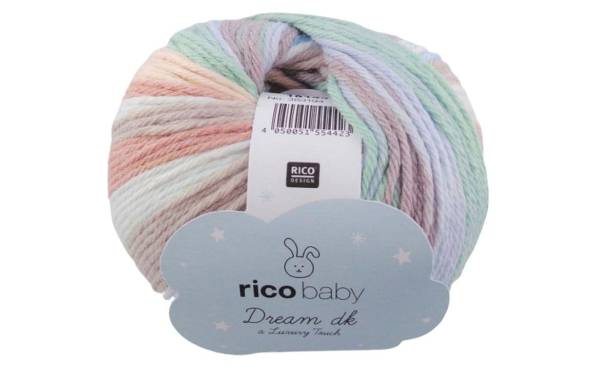 Rico Design Wolle Baby Dream dk 50 g, Beige; Grün