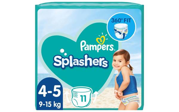 Pampers Schwimmwindeln Splashers Größe 4 - 5, Tragepack