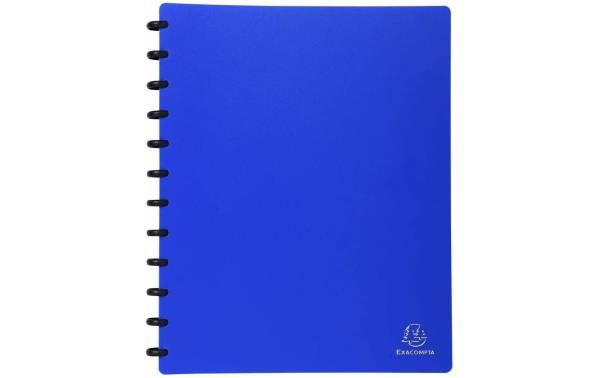 EXACOMPTA Sichtbuch DIN A4, 30 Hüllen, blau