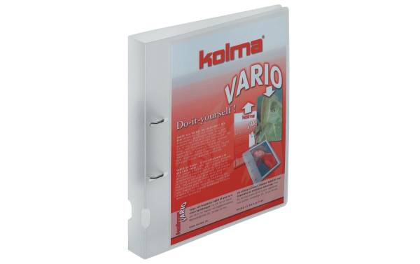 Ringbuch Vario KF A4 farblos, 8cm, 30mm, 250 Blatt KOLMA 02.120.00