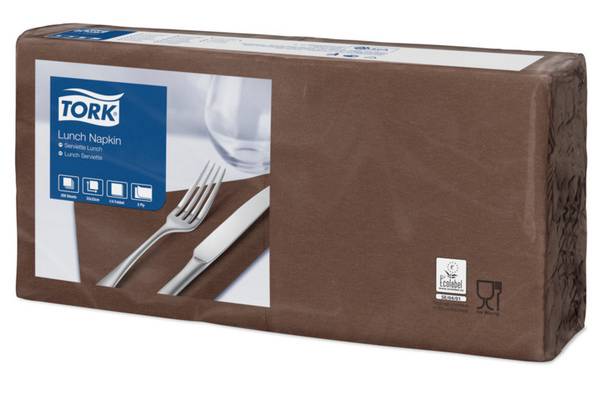 TORK-477208 Lunchservietten Braun –