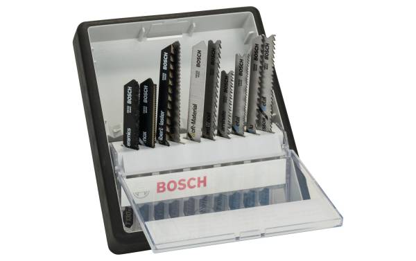 Bosch Professional Stichsägeblätter-Set Speciality Materials, 10-teilig