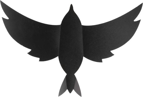 Kreidetafel 3-D Bird schwarz, 7 Stück 28x16.3x1cm SECURIT W3D-BIRD