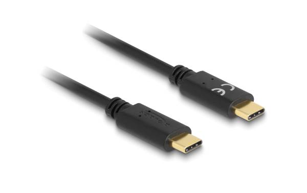 Delock USB-Ladekabel 5 A USB C – USB C 0.15 m