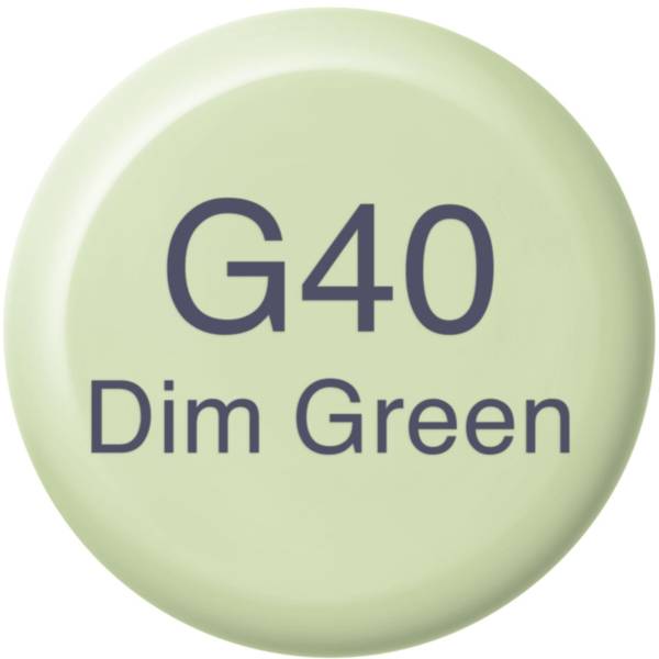 COPIC Ink Refill 21076214 G40 – Dim Green