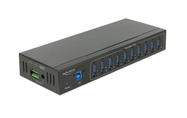 Delock USB-Hub 63919 USB 3.0 – 10x Typ-A