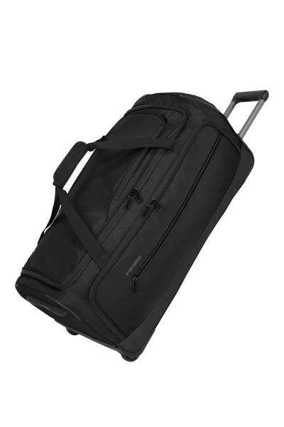 Travelite CROSSLITE Rollenreisetasche L, Schwarz