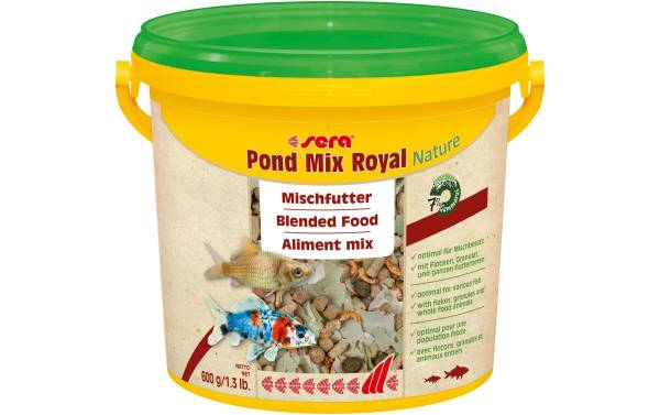 sera Teichfutter Pond Mix Royal Nature, 600 g