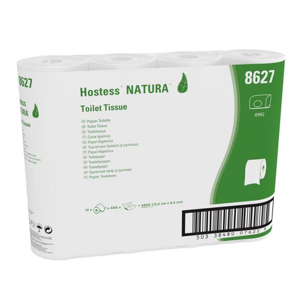 Kimberly-Clark Toilettenpapier Hostess Natura Tissue Kleinrollen