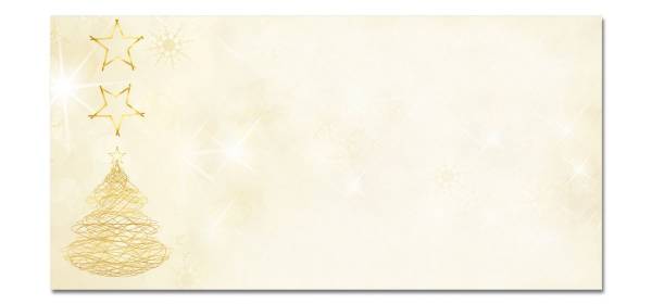 Weihnachts-Umschlag Graceful Christmas, DIN lang 50 Stück SIGEL DU083