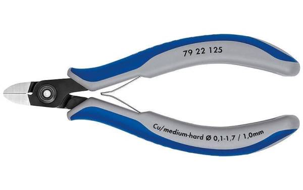 Knipex Präzisionsseitenschneider runder Kopf, 125 mm