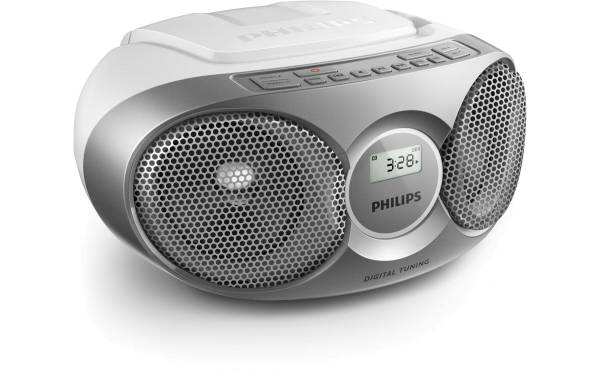 Philips Radio/CD-Player AZ215 Silber