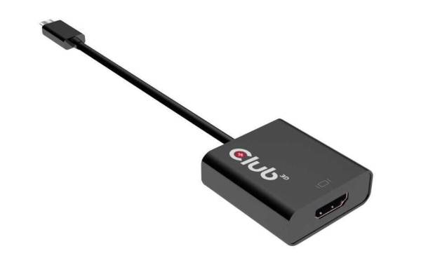 Club 3D Adapter USB 3.1 Type-C - HDMI 2.0 UHD 4K60Hz, Aktiv