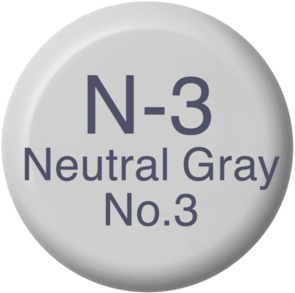 COPIC Ink Refill 2107689 N-3 – Neutral Grey No.3