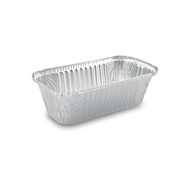 Schale (ALU) eckig 252 x 132 x 70 mm 1500ml – 100 Stück