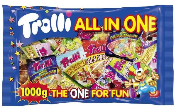 All in one Candy 50x20g TROLLI 7431