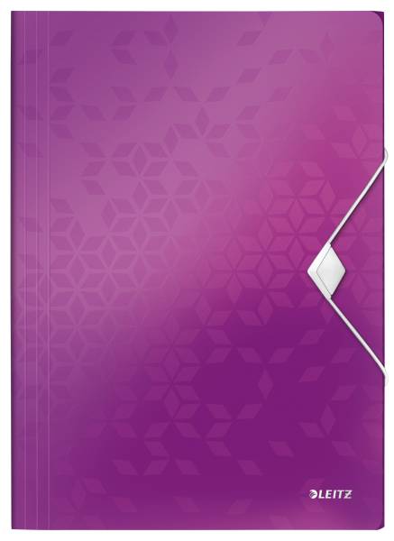 Sammelmappe WOW A4 violett für 150 Blatt LEITZ 45990062