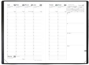 QUO VADIS Agenda "Ministre" 2024, 160 x 240 mm, noir