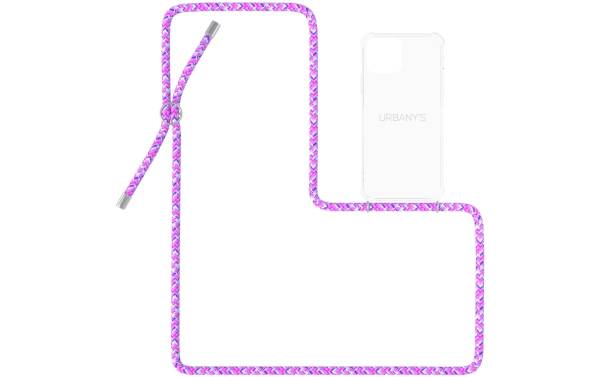 Urbany&#039;s Necklace Case iPhone 12 / 12 Pro Lollipop Transparent