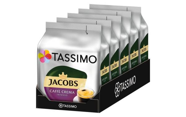 TASSIMO Kaffeekapseln T DISC Jacobs Caffé Crema Intenso 80 Portionen