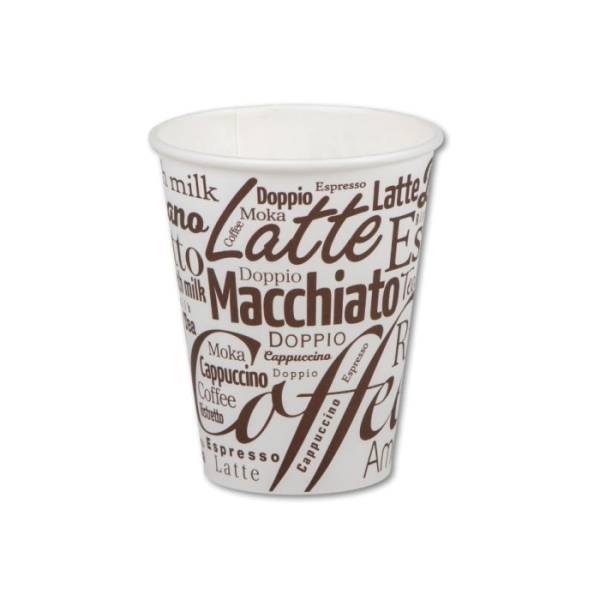 1000 Stück – 200ml Einweg-Kaffeebecher Coffee to go – 1 Karton